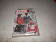 VINTAGE BURDA DOLL DRESS PATTERN #4061 FOR 3 DIFFERENT SIZES picture