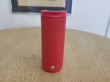 Starbucks 2022 Stainless Steel Red Ice Crackle Tumbler, 12 oz. Nice  picture