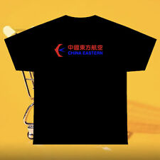 China Eastern Unisex Airlines New Logo T-Shirt Tee Size S-5XL USA Men's picture