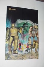 Avengers Poster #180 Hulk Defeated by Earl Norem Thor Ant Man Wasp Movie MCU picture