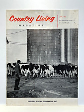 Vintage April 1962 Country Living Feeders Farming Cows Tractors Magazine picture
