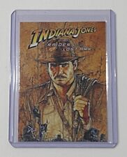 Indiana Jones Limited Edition Artist Signed “Raiders Of The Lost Ark” Card 3/10 picture
