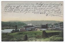 Walpole, Massachusetts, Vintage Postcard View of Massachusetts Chemical Co. 1907 picture