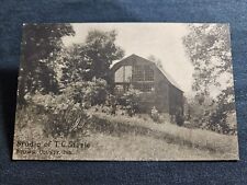 Postcard IN Indiana Nashville T. C. Steele Studio Art Gallery State Historic picture