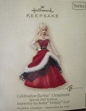 Hallmark Keepsake Ornament special 2007 edition Celebration Barbie picture