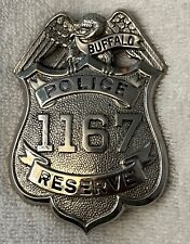 Buffalo NY Police Reserve Badge Obsolete Old Style picture