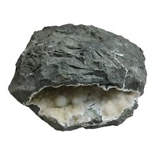 Okenite Prehnite Gyrolite Calcite Geode Quartz Natural Mineral Rock 8 Lbs picture