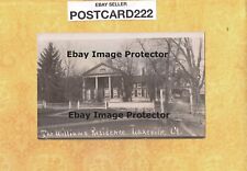 CT Lakeville 1908-39 antique RPPC postcard WILLIAMS HOUSE CONNECTICUT picture