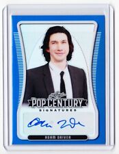 Adam Driver 2020 Leaf Pop Century Autograph Card # /8  Star Wars Kylo Ren Auto picture