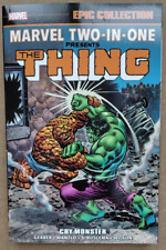 Marvel Two-In-One Epic Collection Vol 1 Cry Monster, TPB, 2021, 1st print picture