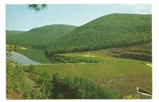 Waterville PA Postcard Pennsylvania Little Pine Creek Dam picture