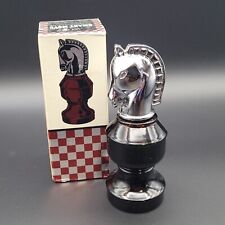 Avon Smart Move Tribute Cologne Knight Chess Piece Vintage Full with Box picture