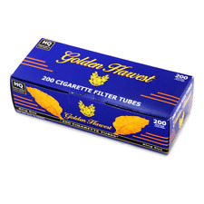 Golden Harvest BLUE King Size Cigarette Tubes 200 Count Per Box (50 Boxes) picture