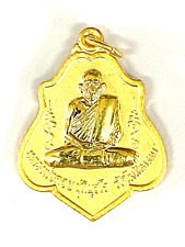 Thai Amulet Phra LP Kuay Monk Wat 2565 year Talisman Mercy Buddha Amulet picture