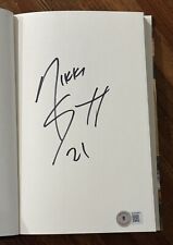 SIGNED Nikki Sixx Motley Crue FULL SIGNATURE Book Beckett BAS COA AUTOGRAPHED picture