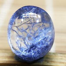 3.2Ct Very Rare NATURAL Beautiful Blue Dumortierite Quartz Crystal Pendant picture