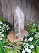 Beautiful Moonstone Crystal Point Tower 9.1cm 109g Healing Gift Flashy High Q picture