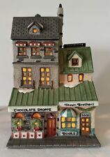 Dept 56 Christmas In The City Chocolate Shoppe 1988 Vintage Lighted Beautiful picture