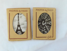 Vintage 1900's French France Paris Souvenir Real B & W Photos Pictures Packs V64 picture