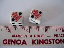 Winchester Firearms Spot Dice Set Logo Promo Hunting Camping Fishing Home Bar picture