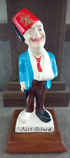 Just Joined Shriners Initiation Statue 1922 Antique picture