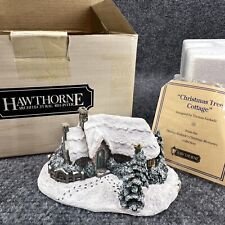 Hawthorne Architectural Register Kinkade Christmas Tree Cottage #78878. picture