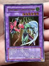 Yu-Gi-Oh Elemental Hero Flame Winger Ultimate Rare 1st Edition TLM Near Mint picture