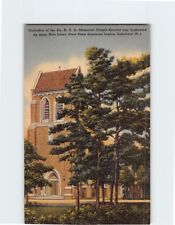 Postcard Cathedral of the Air NAS Memorial Chapel Lakehurst New Jersey USA picture