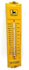 Vintage John Deere Thermometer 1954 Two-Legged Deer Nothing Runs Like a Deere picture