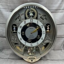 Seiko Melodies in Motion Charming Bell Musical Movement Clock (QXM109SRH) picture