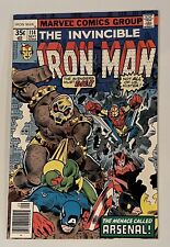 The Invincible Iron Man #114 1978  Marvel Comics VF picture