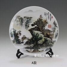 Jingdezhen Landscape Decorative Porcelain Plate Ornaments picture