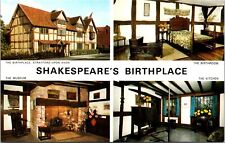 Shakespeare's Birthplace Postcard Old Town, Stratford-upon-Avon Museum picture