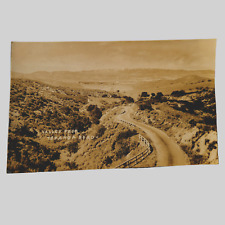 RPPC c1910s San Fernando Valley CA RPPC Photo Postcard VALLEY FROM TOPANGA ROAD picture