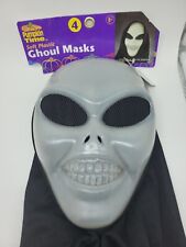 Pumpkin Time Vintage Plastic Toothy Ghoul Mask #6565450 K-Mart New Unworn W/Tags picture