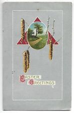 Easter Greeting c1910 Vintage Postcard picture