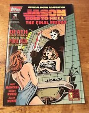 Kane Hodder Signed Jason Goes To Hell Comic Book Topps #2 picture