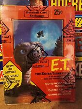 1982 OPC O-Pee-Chee E.T. The Extraterrestrial Unopened Wax Box 48 Packs BBCE picture