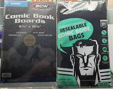 150 Premium Current / Modern Comic Book Bags and 100 Modern Boards picture