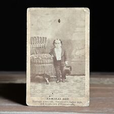 Admiral Dot CDV Photo, Sideshow Performer picture