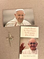 1 1/2”St. Benedict Medal Crucifix - Blessed Pope Francis picture