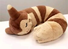 New Sleeping Pokemon Fuwa Fuwa Plush Cushion Furret  Unbranded Lg 18