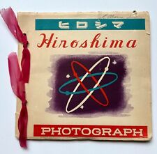 Orig. 1949 HIROSHIMA PHOTOGRAPH BOOK Yuichiro Sasaki Photos After Atomic Bomb picture