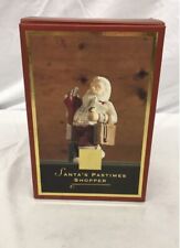 NEW IN BOX Lenox Santa's Pastimes Shopper Porcelain Figurine NIB picture