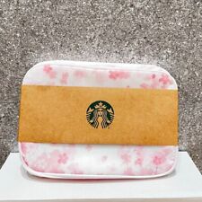 Starbucks Sakura Travel Storage three-piece toiletry bag Clothing bag Shoe bag picture