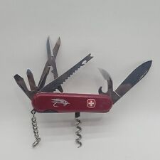 Swiss Army Knife, Wenger, Switzerland Master Fly Fisherman, 8 Blades, Retired picture