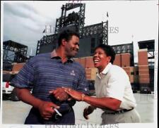 1996 Press Photo Former Star Baseball Player Ken Griffey, Sr. And Wife Alberta picture