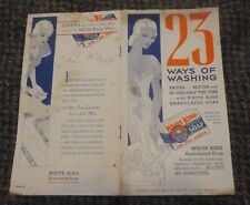 1932 White King Soap advertising brochure picture