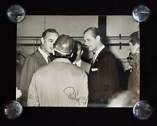 Rare Royalty Prince Philip Signed Photo Royal Presentation Photograph Autograph  picture