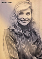 1980s Vintage Magazine Illustration Actress Priscilla Barnes picture